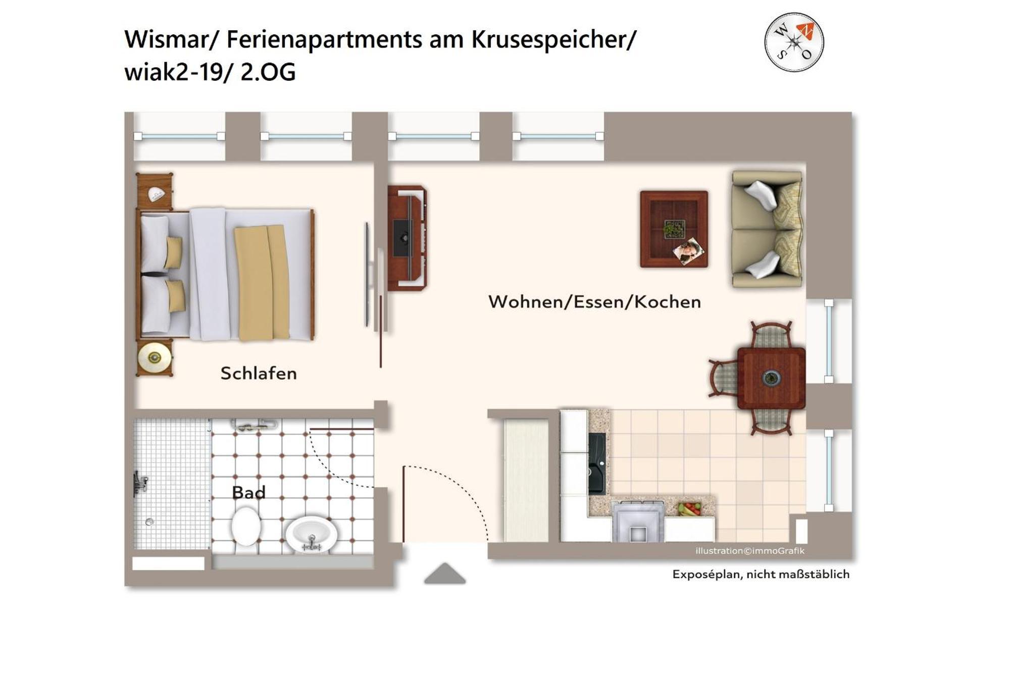 Ferienapartments Am Krusespeicher Ferienapartments Am Krusespeicher 2-19 Wißmar Eksteriør bilde